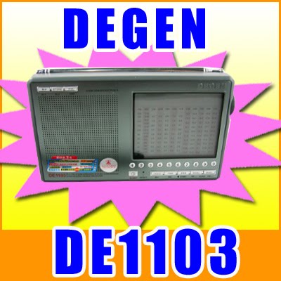 DEGEN DE1103 PLL DIGITAL FM Stereo / AM / LM / SW SSB World Band Radio Receiver