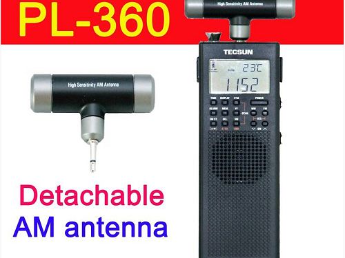 NEW TECSUN PL360 PLL DSP with ETM FM/ AM/ SW/ LW PL-360
