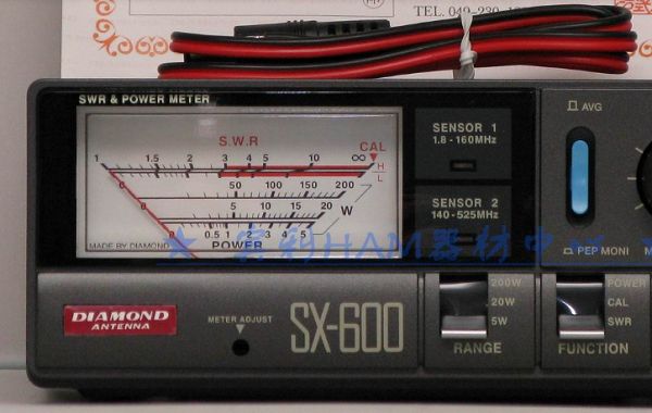 Original DIAMOND SX-600 SWR Power Meter