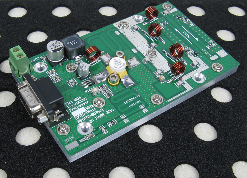 FMUSER RFU-30A 30W FM RF Power Amplifier Pallet Module 87MHz-108MHz Input 1W output 30W