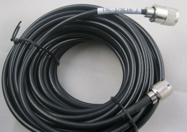 FMUSER -3 15meters TNC-J-SL16-J feeder cable