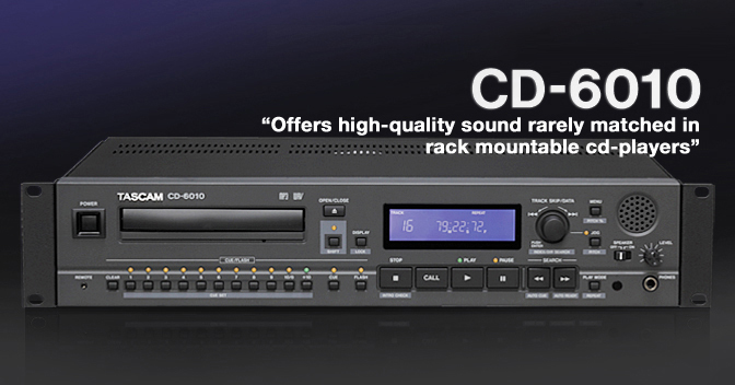 tascam cd 6010 new CD, with memory function