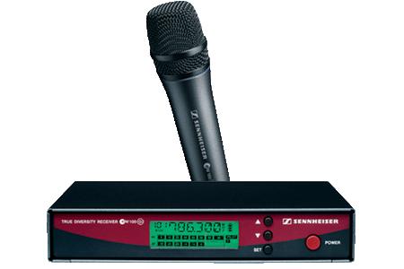 Sennheiser Sennheiser ew 165 G2 capacitive cardioid handheld wireless microphone single