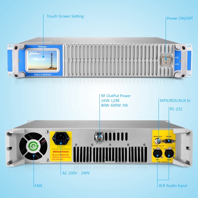 60km fm transmitter