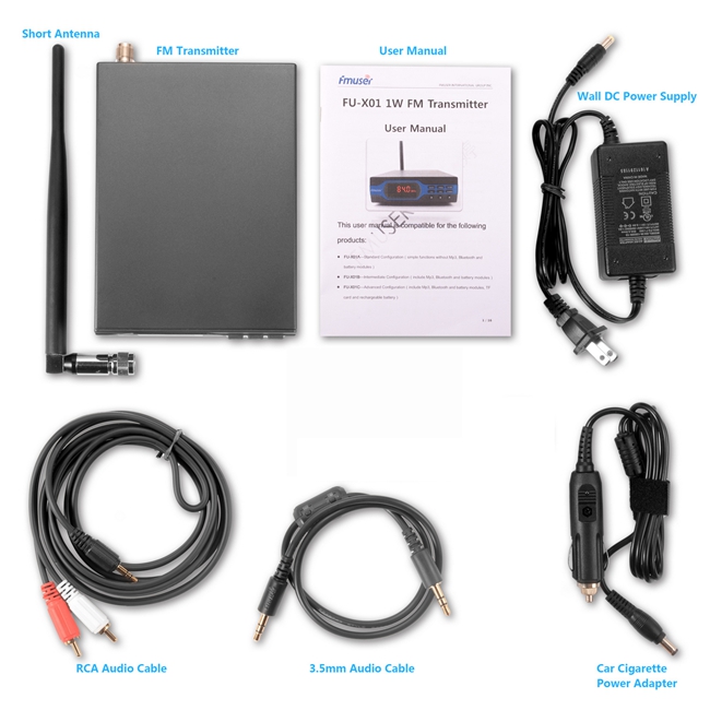 1w fm transmitter kit