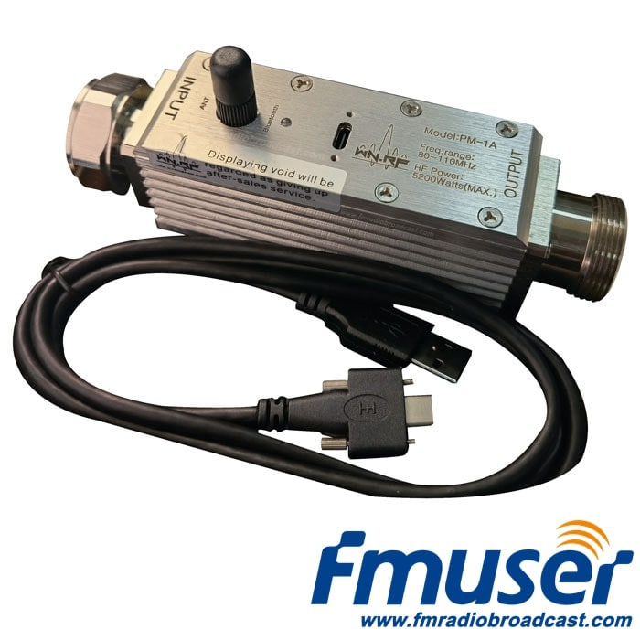 FMUSER FSN-1000T 1KW Transmisor de radio FM con pantalla táctil para  estaciones de radio 20-30km