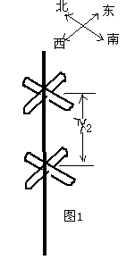 Of cross emissive antenna deserve to receive 2