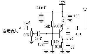 Everyone able to do the circuit transmitter (9018)