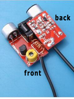 Mini FM transmitter Mic Spy 88-108MHZ