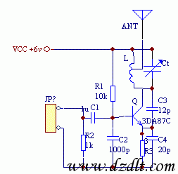 500米3DA87C调频放大器