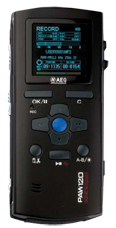 AEQ PAW120 smallest professional digital audio recorder