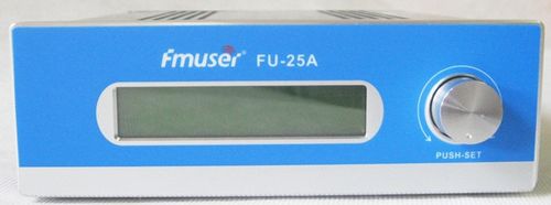 FMUSER 25W CZH-T251 CZE-T251 FU-25A Professional FM stereo broadcast  transmitter + GP100 GP Antenna + 8M cable with connectors + Power Adapter