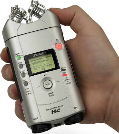 Samson Zoom H4 portable digital recorder