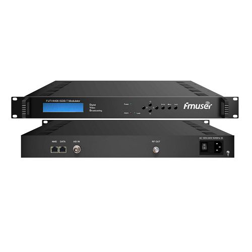 FMUSER FUTV4406 IP to ISDB-T Modulator (1000M IP,4*IP in, 4*IP out)with network management