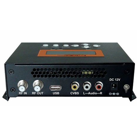 FMUSER FUTV4622A DVB-T MPEG-4 AVC/H.264 SD Encoder Modulator (Tuner,CVBS/RCA in; RF out) with USB Upgrade for Home Use