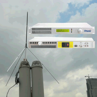 FMUSER 50W FM Transmitter for FM Radio Broadcast Station FSN-50B++GP100 1/4 wave GP antenna KIT