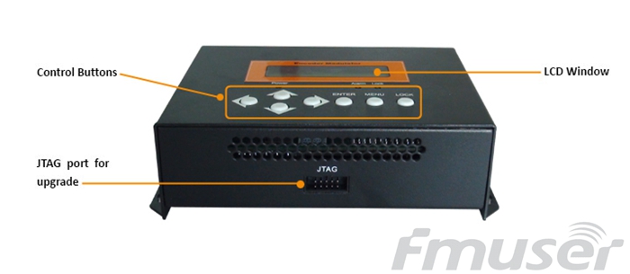 FMUSER FUTV4622 DVB-T MPEG-4 AVC / H.264 Modulador codificador HD