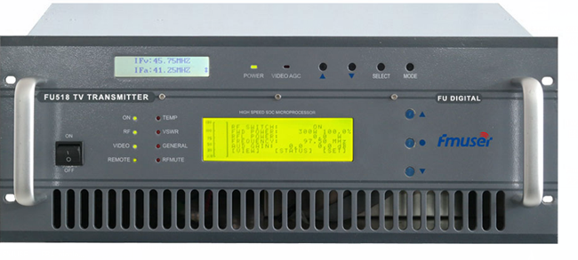 50W TV Transmitter UHF/VHF 