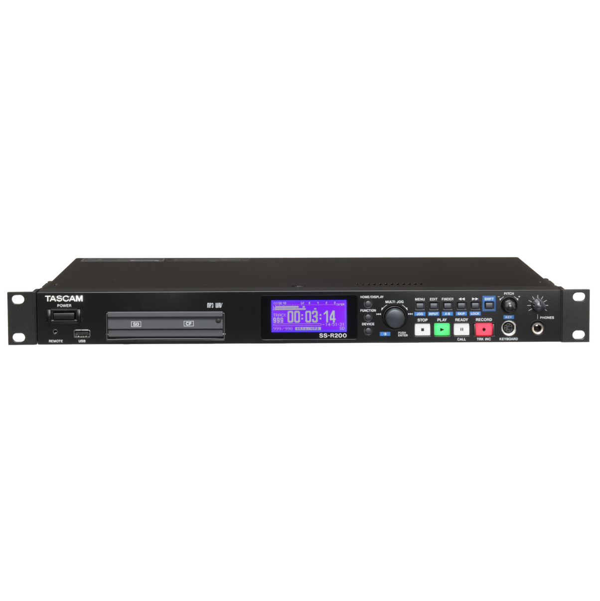TASCAM SS-R200  SD/CF/USB Player and Solid State Recorder