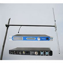 FMUSER 0-50W 50W FU-30C PLL Professional FM transmitter exciter 1U 87-108Mhz + DP100 1/2 dipole wave antenna Kit
