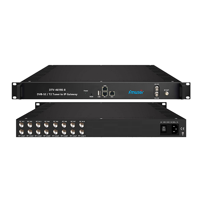 DTV-4619B-8 (ATSC) Tuner to IP Gateway