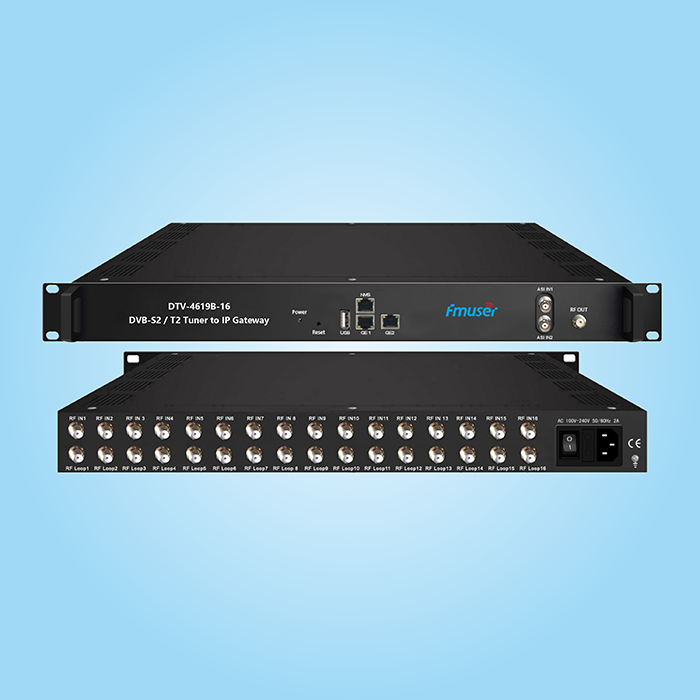 DTV-4619B-16 (ATSC) Tuner to IP Gateway